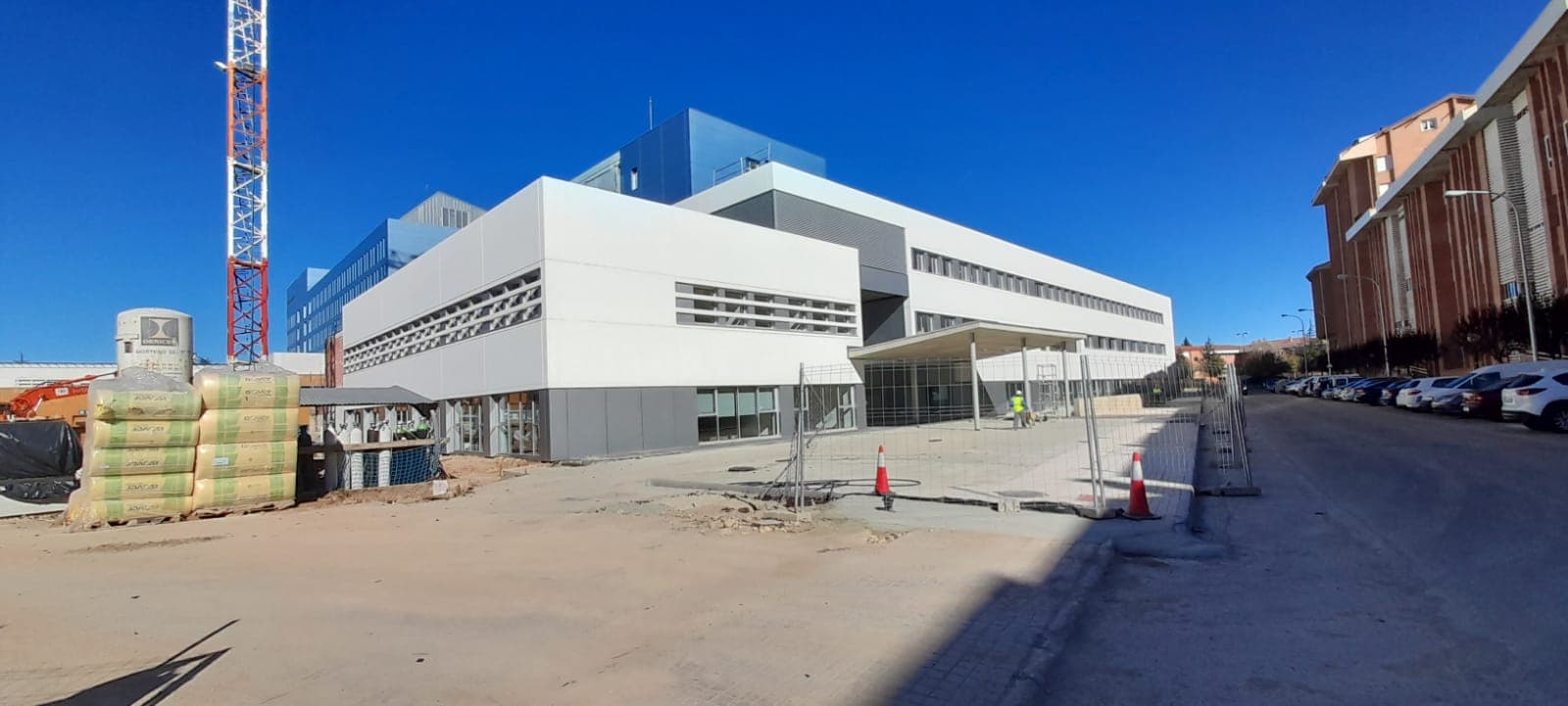 Hospital de Soria - Pavimento continuo Escoplast