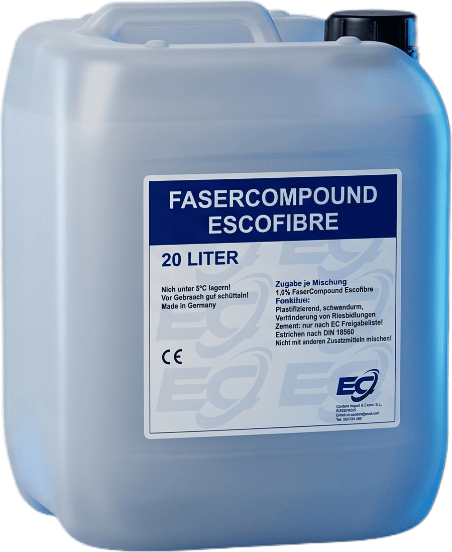 Envase Dispersión de Plástico Fasercompound Escofibre
